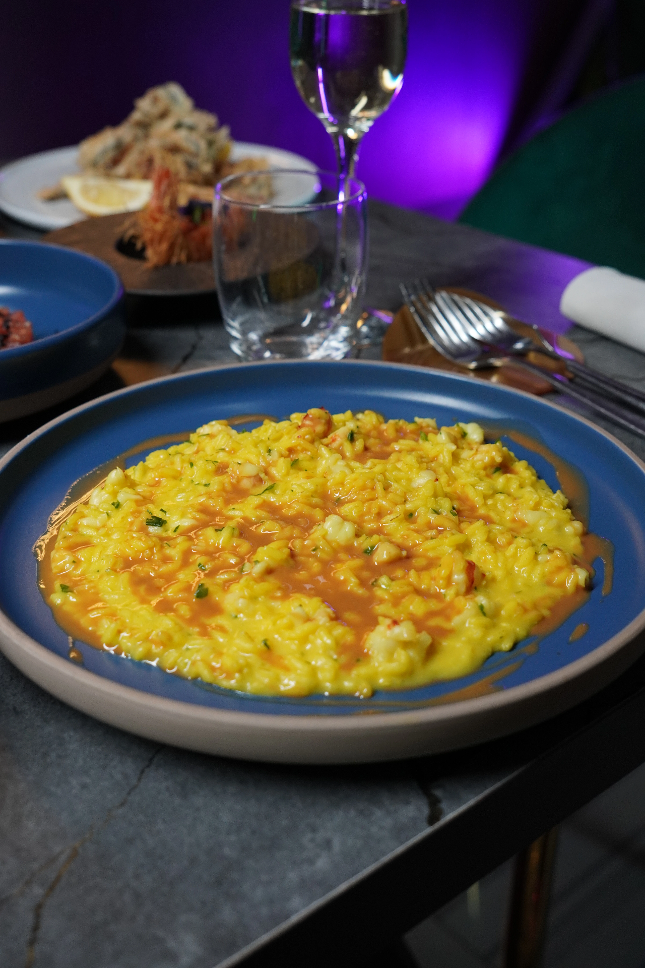 Risotto di mare servito da Mamò