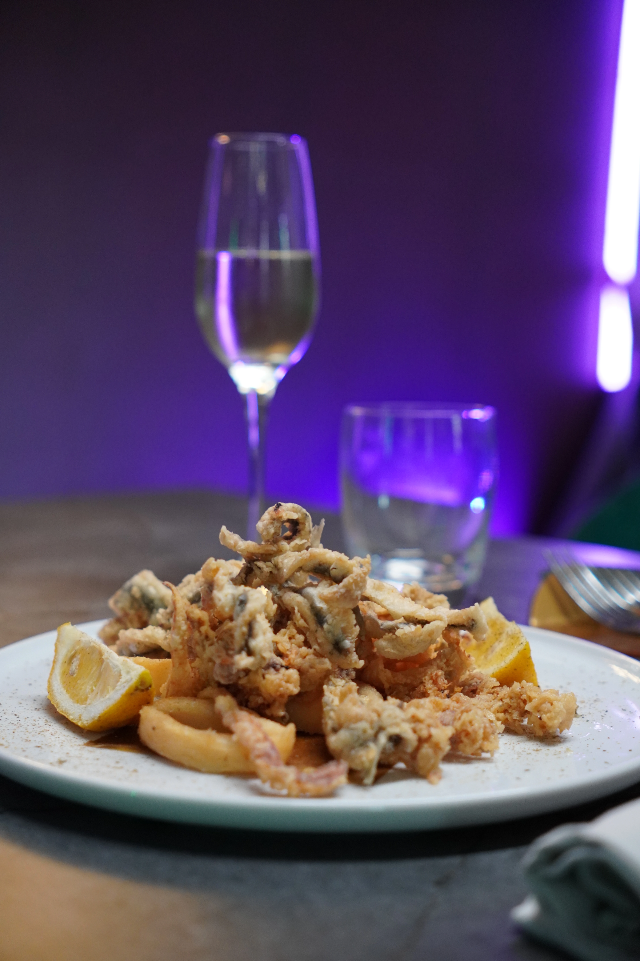 Frittura di mare servita da Mamò